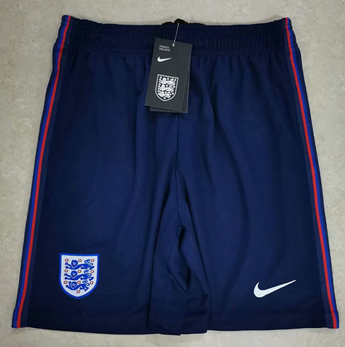 Max maillots Angleterre Short 2020/21 Bleu pas cher