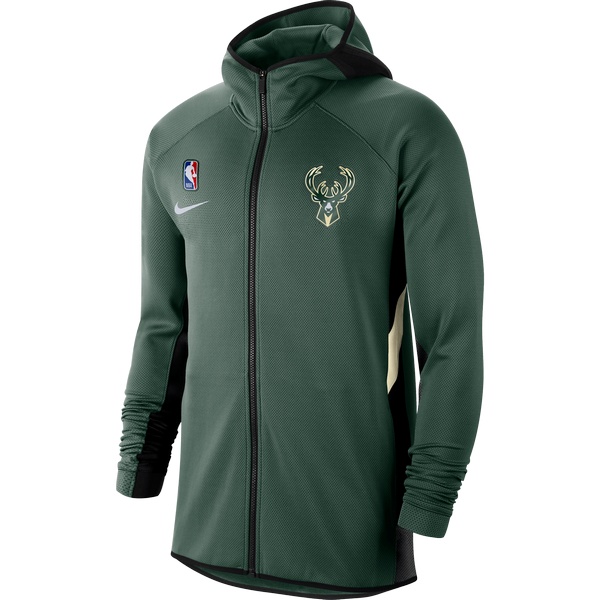 Max maillots Veste à capuche Milwaukee Bucks - Vert