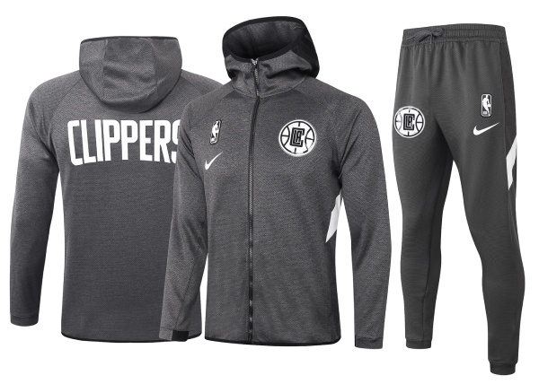 Max maillots Veste Survetement LA Clippers - Noir