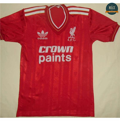 Max Maillot Classic 1985-87 Liverpool Domicile replica