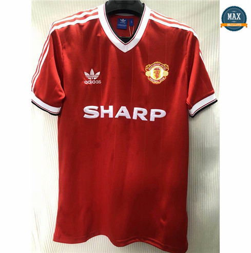 Max Maillot Classic 1984 Manchester United Domicile moins cher