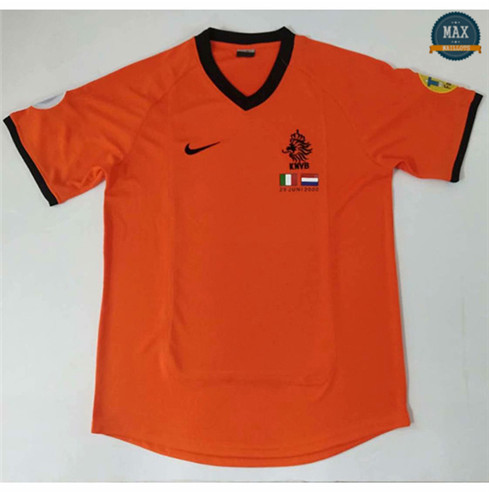 Max Maillot Classic 2000 Pays-Bas Domicile Pas chèr