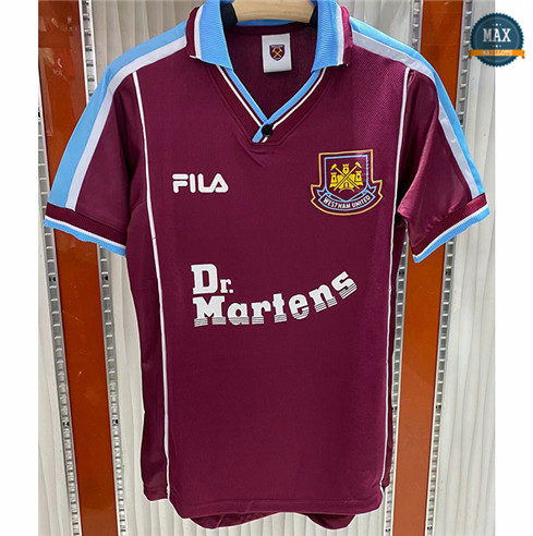 Max Maillot Classic 1999-01 West Ham United Domicile