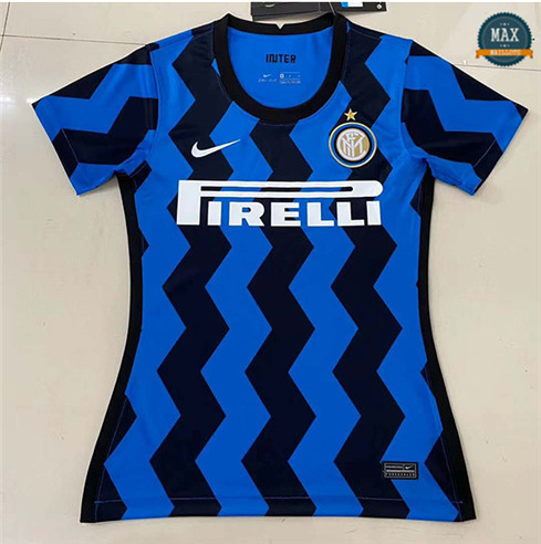 Max Maillot Inter Milan Femme Domicile 2020/21 Pas chèr