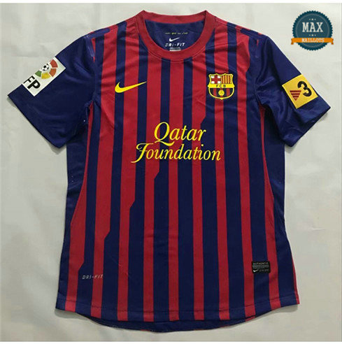 Max Maillot Retro 2011-2012 Barcelone Domicile