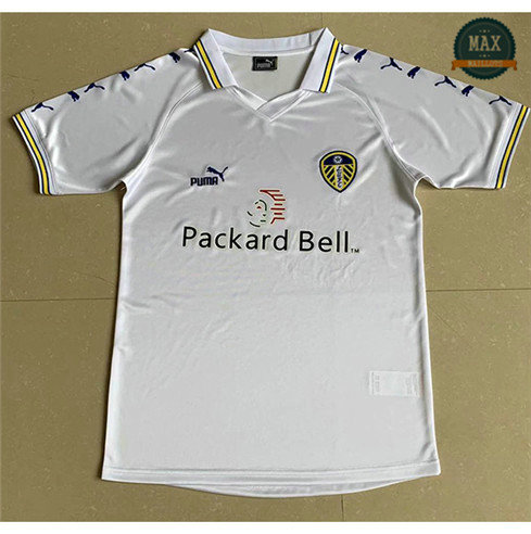 Max Maillot Retro 1999 Leeds United Domicile