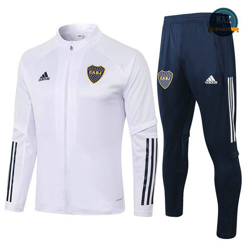 Max Veste Survetement Boca Juniors 2020 Blanc