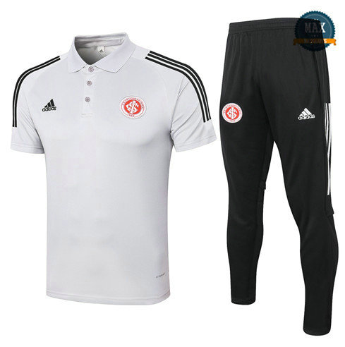 Max SC Internacional Polo + Pantalon 2020 Training Gris Clair