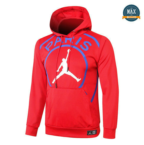 Max Sweat à capuche Jordan PSG 2020 Rouge