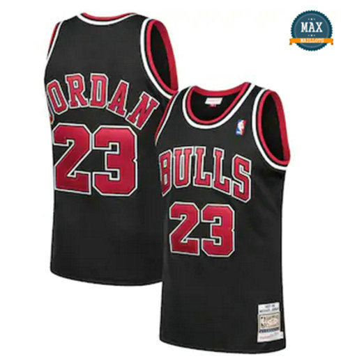 Max Maillots Michael Jordan, Chicago Bulls Mitchell & Ness - Black