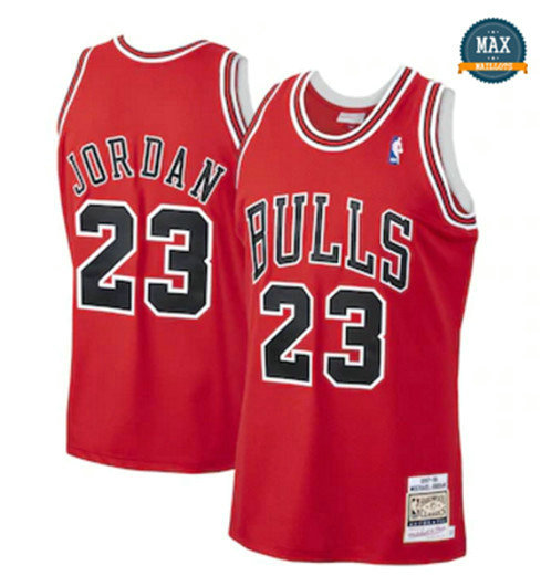 Max Maillot Michael Jordan, Chicago Bulls Mitchell & Ness - Red