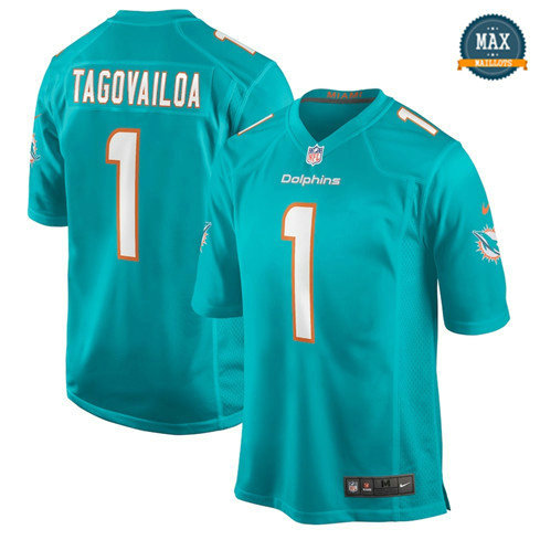 Max Maillots Tua Tagovailoa, Miami Dolphins - Aqua