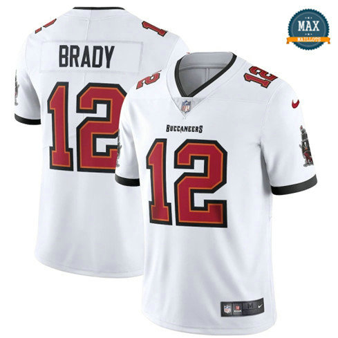 Max Maillots Tom Brady, Tampa Bay Buccaneers - White
