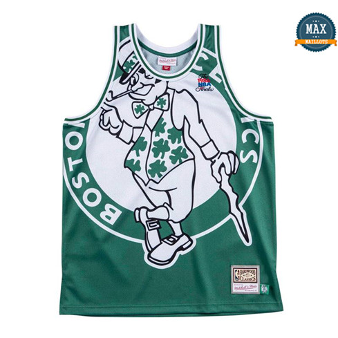 Max Maillot Boston Celtics - Mitchell & Ness 'Big Face' fiable