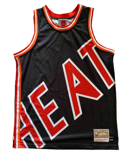 Max Maillot Miami Heat - Mitchell & Ness 'Big Face' fiable