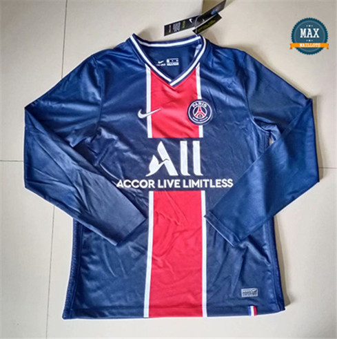 Max Maillots PSG Domicile Manche Longue 2020/21 pas cher