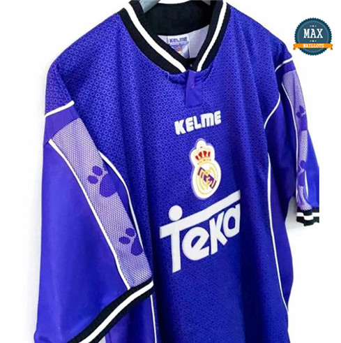 Max Maillot Rétro 1997-98 Real Madrid Exterieur pas cher