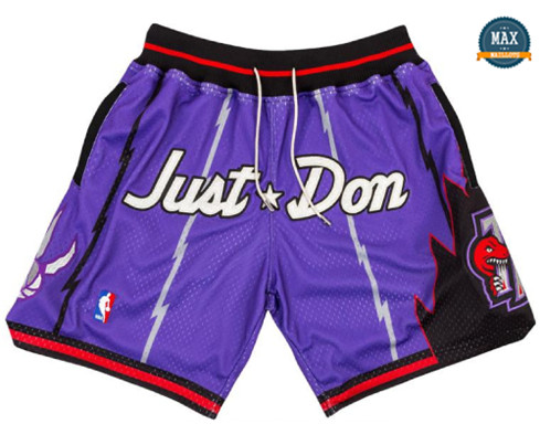 Max Maillots Short JUST ☆ DON Toronto Raptors fiable