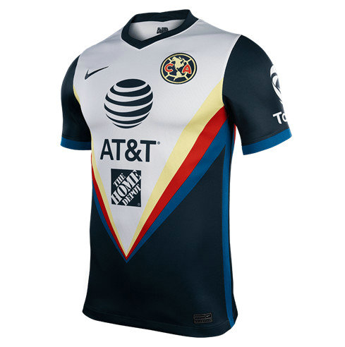 Max Maillot CF América Exterieur 2020/21 Noir/Blanc