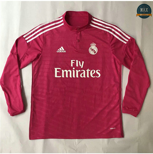 Max Maillots Retro 2014-15 Real Madrid Exterieur Manche Longue