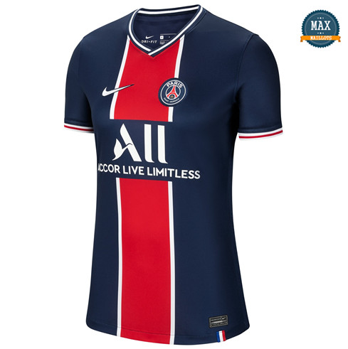 Max Maillot PSG Domicile Femme 2020/21