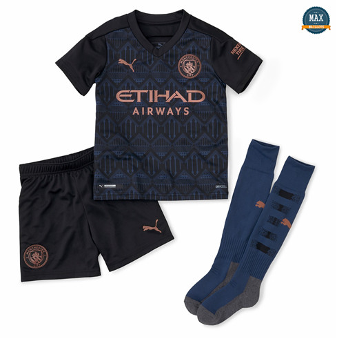 Max Maillots Manchester City Enfant Exterieur 2020/21