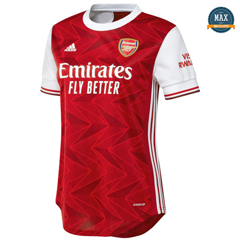 Max Maillot Arsenal Femme Domicile 2020/21