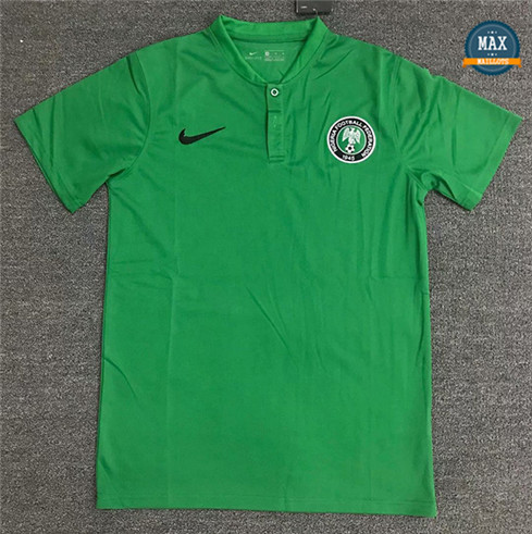 Max Maillot Nigéria polo Vert 2020/21