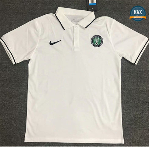 Max Maillots Nigéria polo Blanc 2020/21