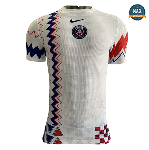 Max Maillot PSG Exterieur Blanc 2020/21