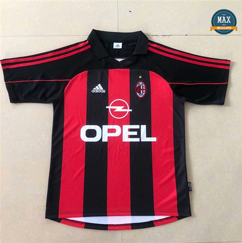 Max Maillot Classic 2000-02 AC Milan Domicile