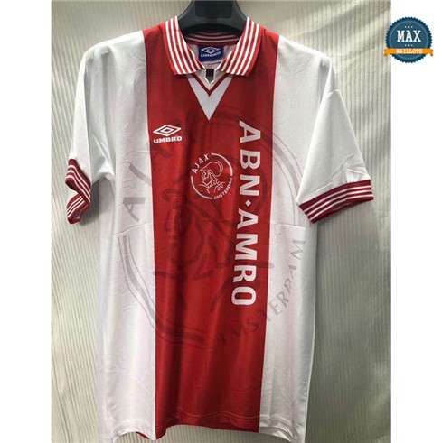 Max Maillots Rétro 1995 Ajax Domicile