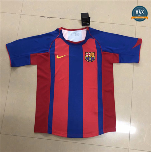 Max Maillots Rétro 2004-05 Barcelone Domicile