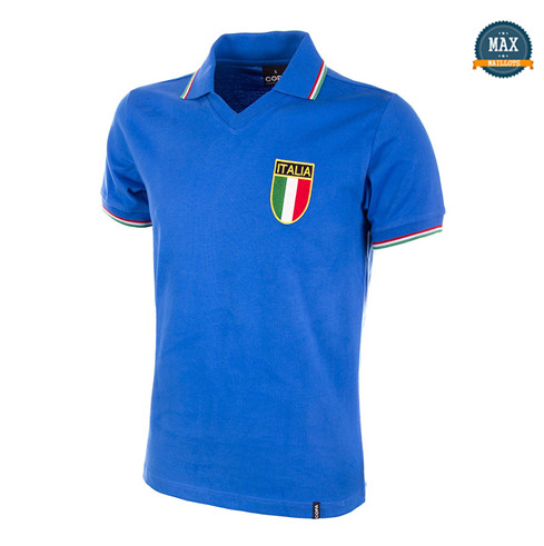 Max Maillot Classic 1982 Italie Bleu