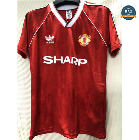 Max Maillot Classic 1988 Manchester United Domicile