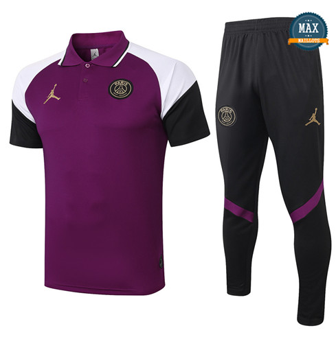 JordanJordan POLO + Pantalon 2020/21 Training Pourpre