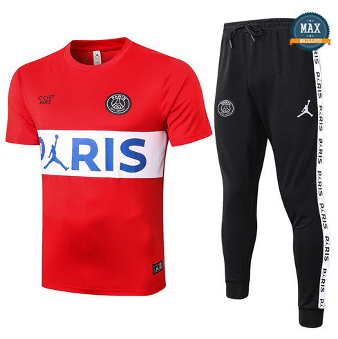 Paris Saint GermainJordan PSG + Pantalon 2020/21 Training Rouge/Blanc