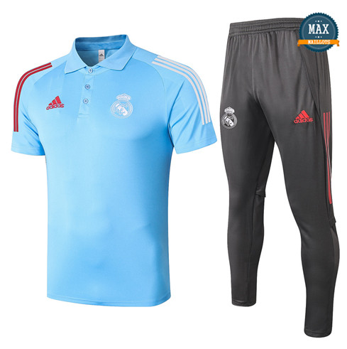 Real MadridReal Madrid POLO + Pantalon 2020/21 Training Bleu