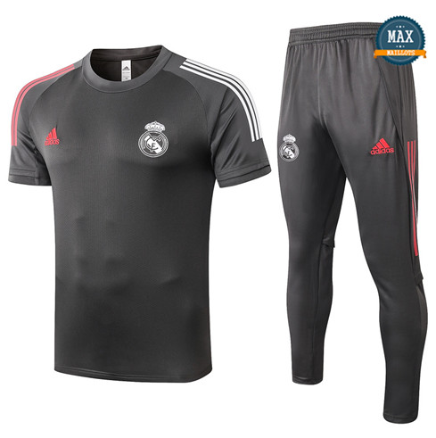 Real MadridReal Madrid + Pantalon 2020/21 Training Gris foncé