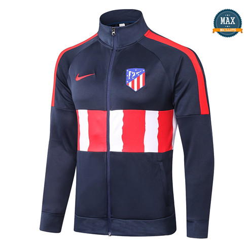 Atletico MadridVeste Atletico Madrid 2020/21 Bleu Marine/Rouge/Blanc