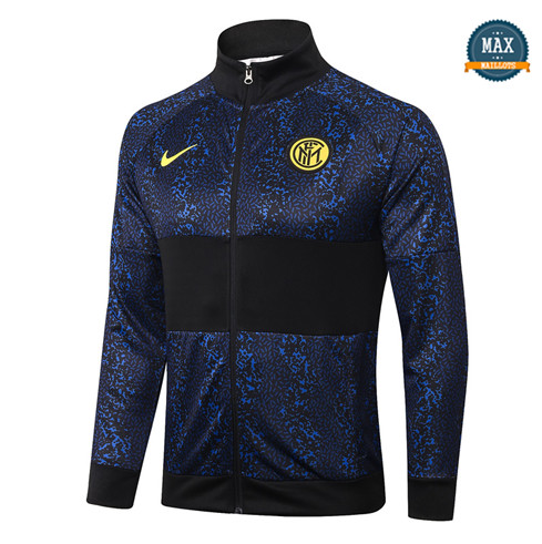 Inter MilanVeste Inter Milan 2020/21 Bleu Marine/Noir