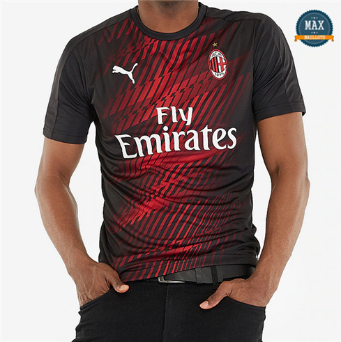 Max Maillots AC Milan pre-match Noir 2020/21