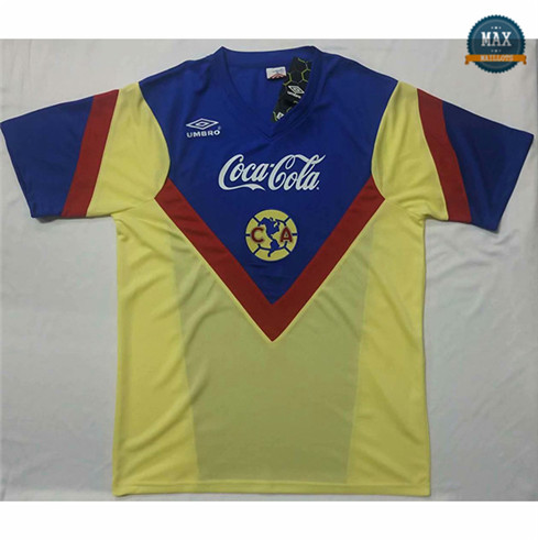 Max Maillot Retro 1988 CF America Jaune