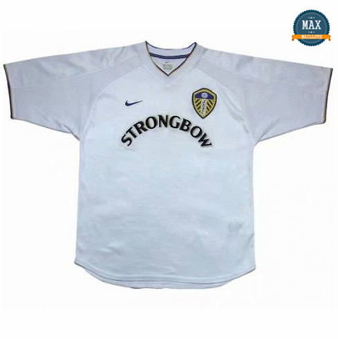 Max Maillots Retro 2000-2001 Leeds United Domicile