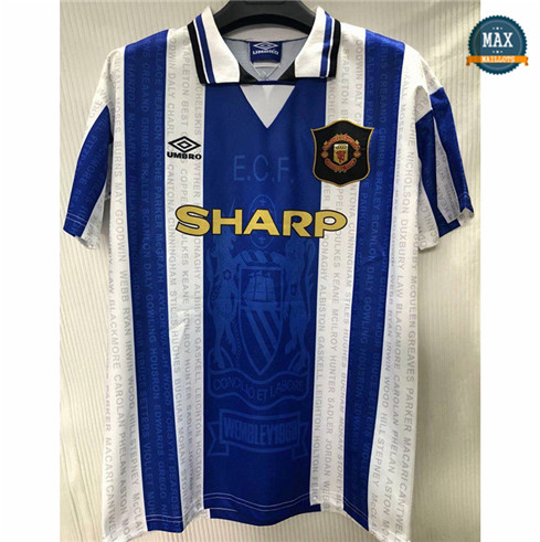 Max Maillots Retro 1994-96 Manchester United Exterieur