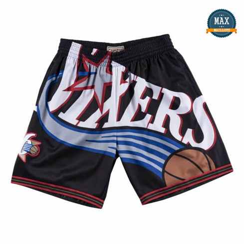 Max Maillot Pantalones Philadelphia 76ers Big Face