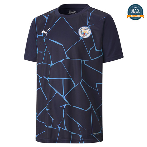 Max Maillot Manchester City Domicile pre-match 2020/21