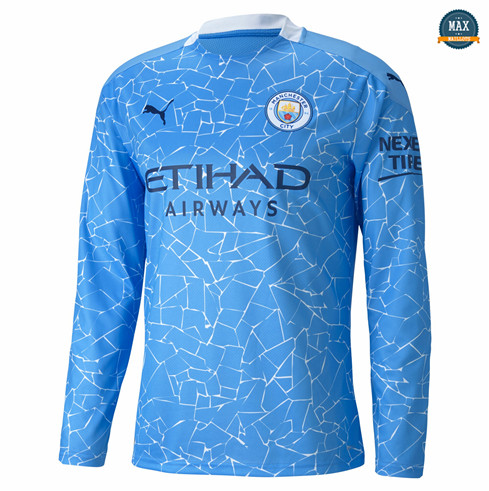 Max Maillots Manchester city Domicile Manche Longue 2020/21