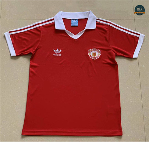 Max Maillots Classic 1980 Manchester United Domicile