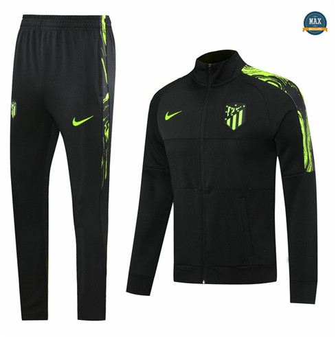 Max Veste Survetement Atletico Madrid 2020/21 Noir